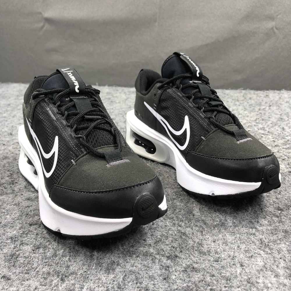 Nike Air Max INTRLK Lite Shoes Womens Size 6 Black Mesh Sneakers DQ2904-001